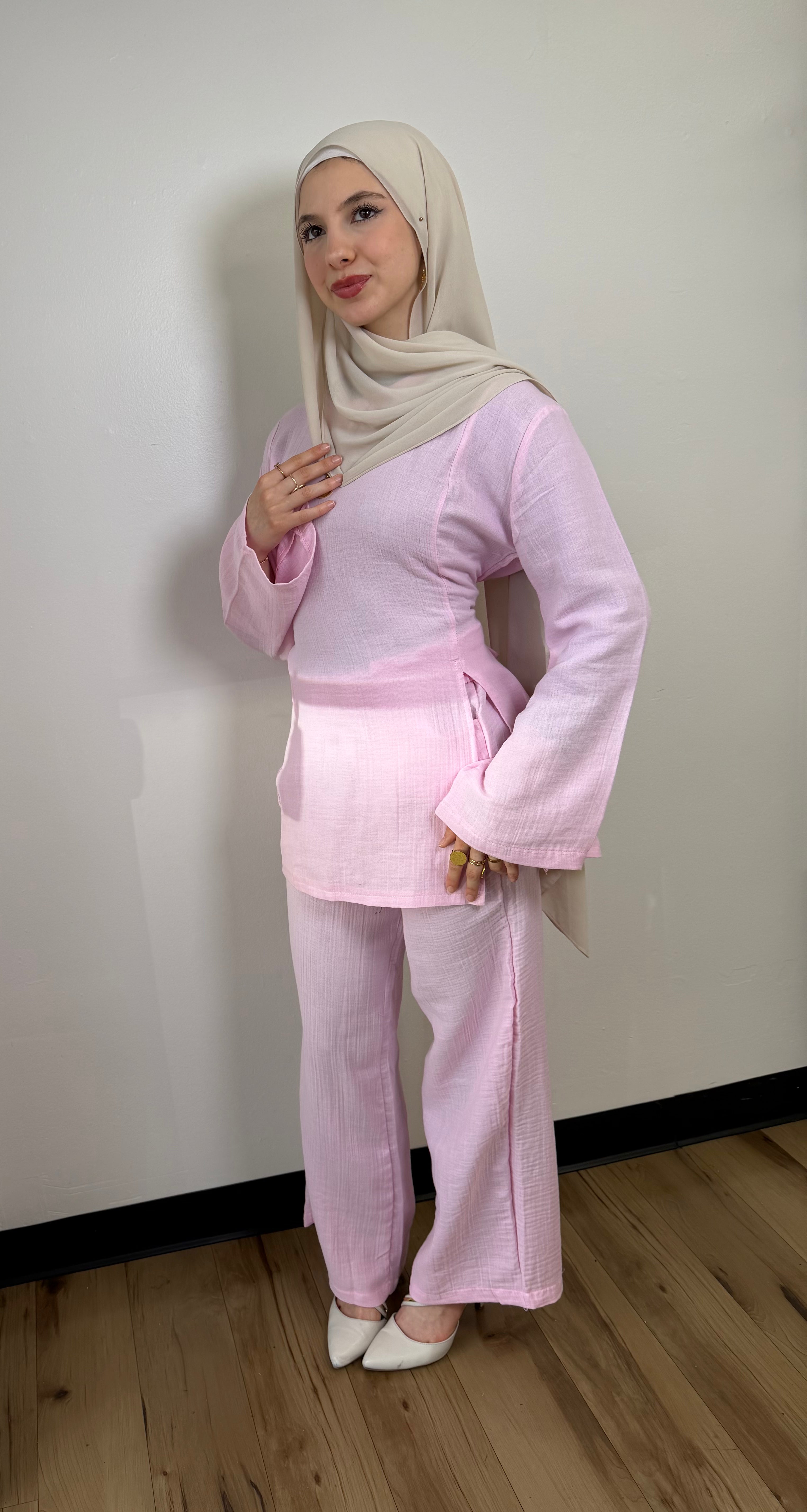 Lina Wide-Leg Co-Ord Set