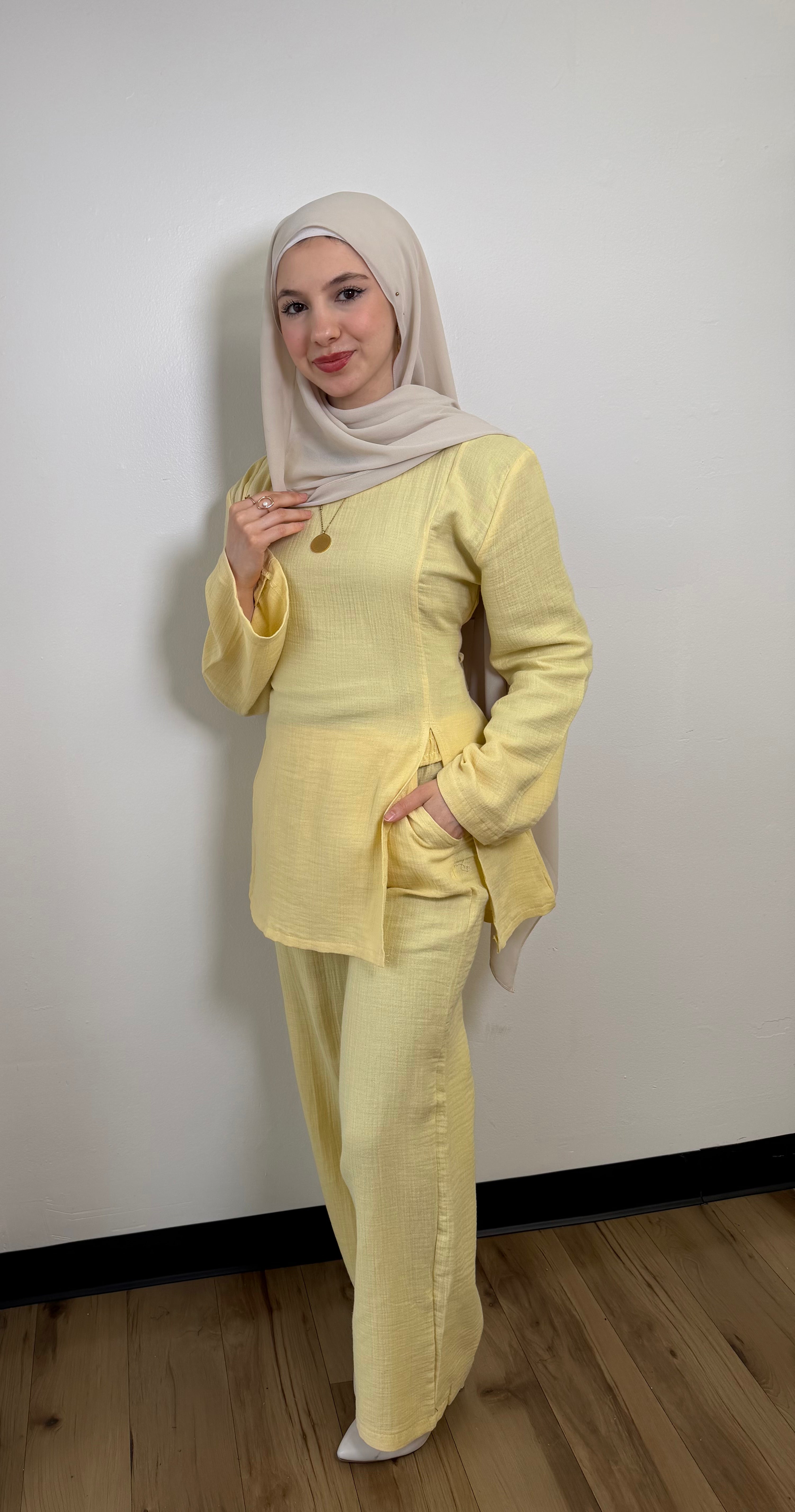 Lina Wide-Leg Co-Ord Set