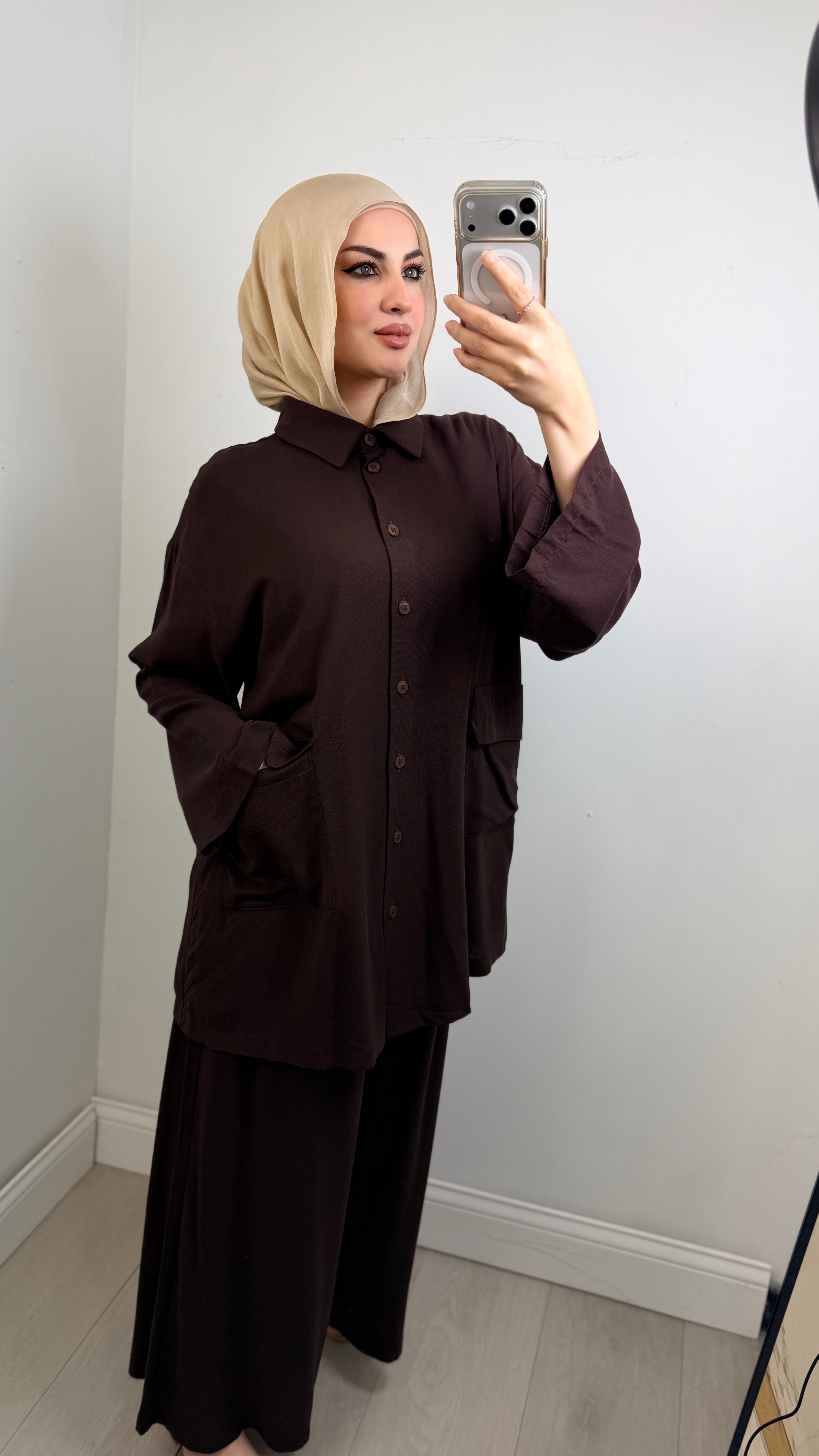 Sana Relaxed Button-Down Co-Ord Set