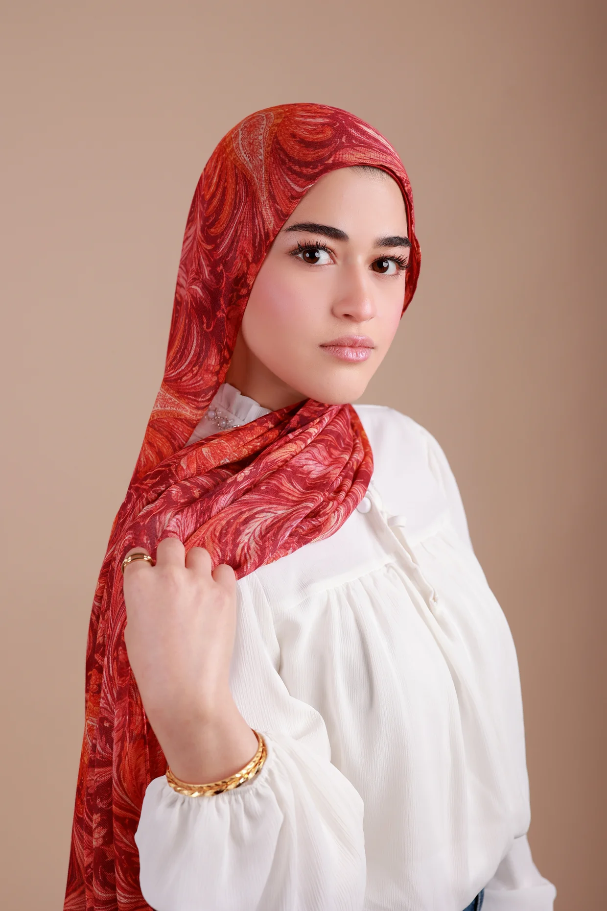 Printed Modal- Persian Sunset