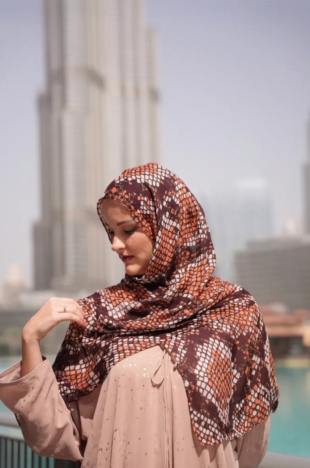 Printed Modal-Desert Skin