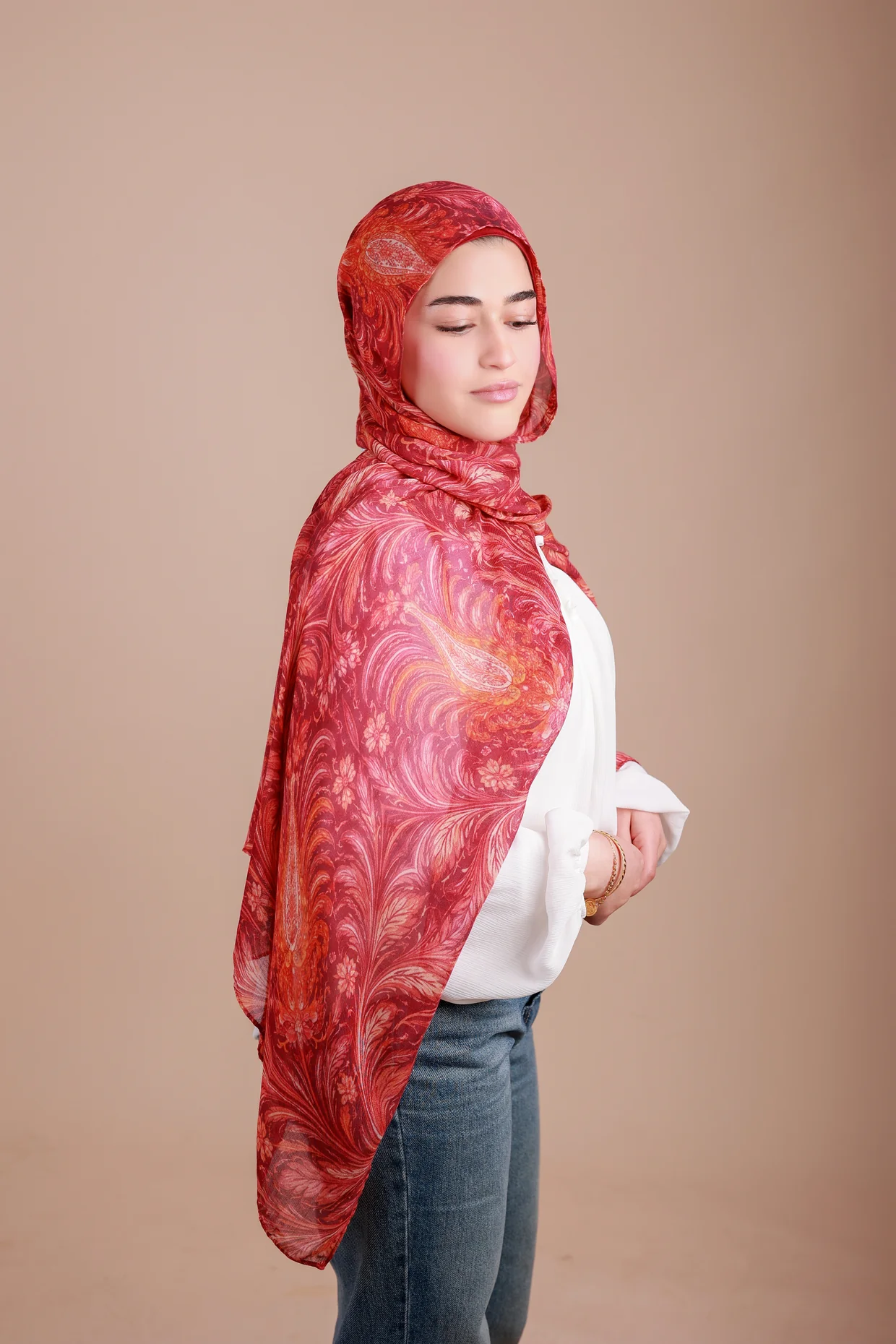 Printed Modal- Persian Sunset