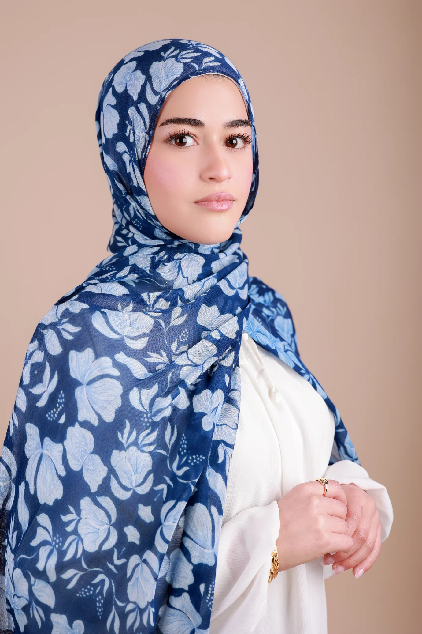Printed Modal- Ocean Petals