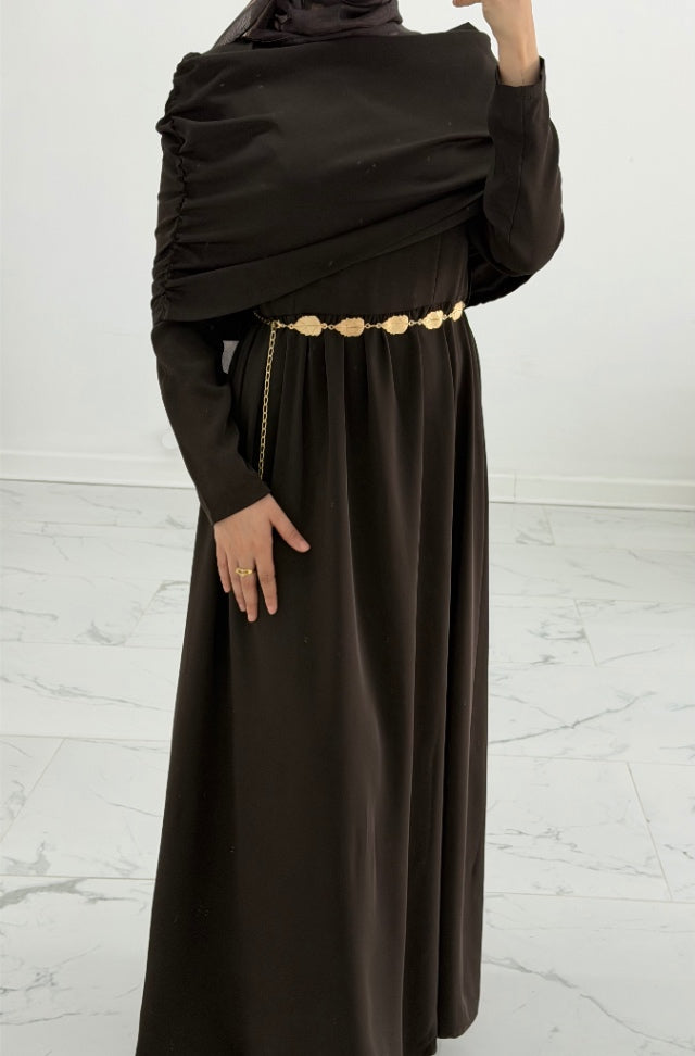Layali Dress Brown