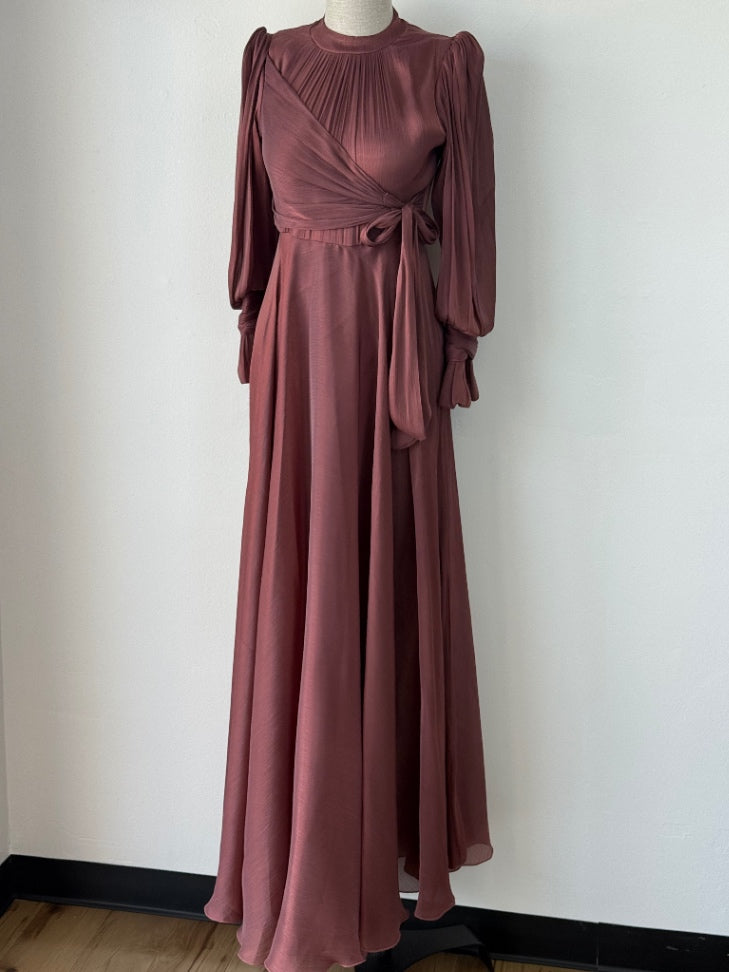 Hala Maxi Gown  Brown
