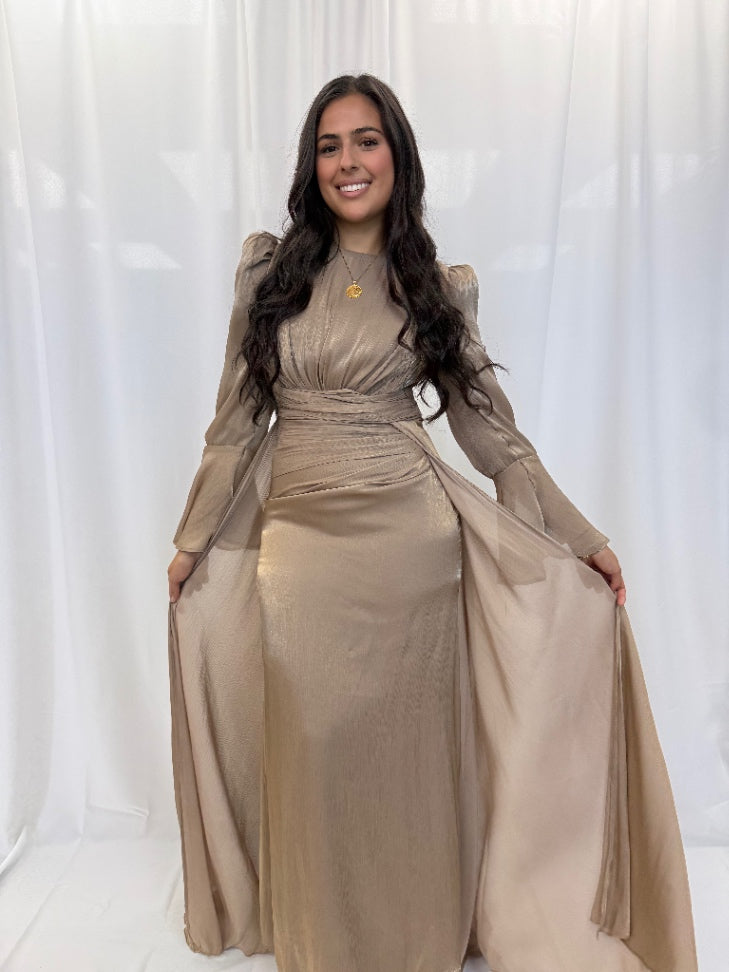 Reem Evening Gown  Orange