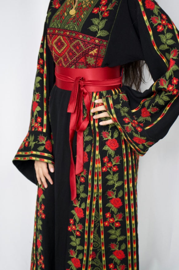 Rose of Jenin Thobe Black