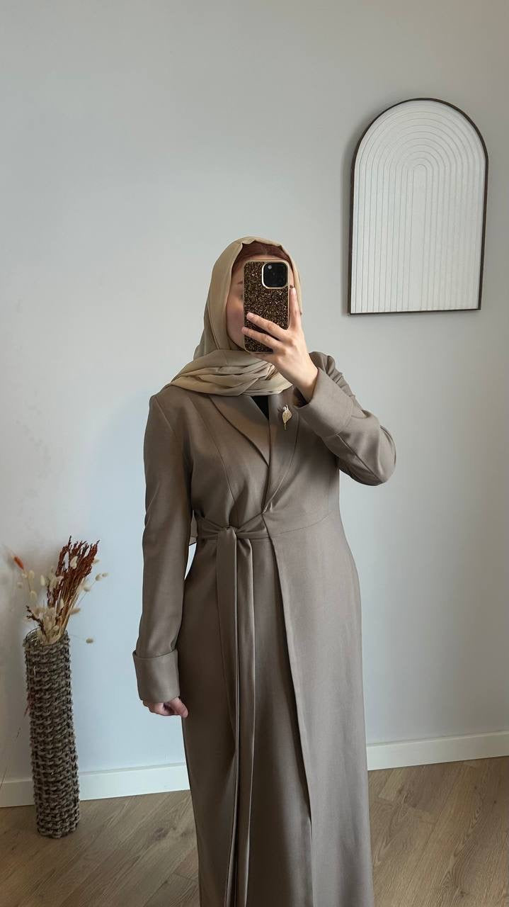 Luna Structured Trench Orange