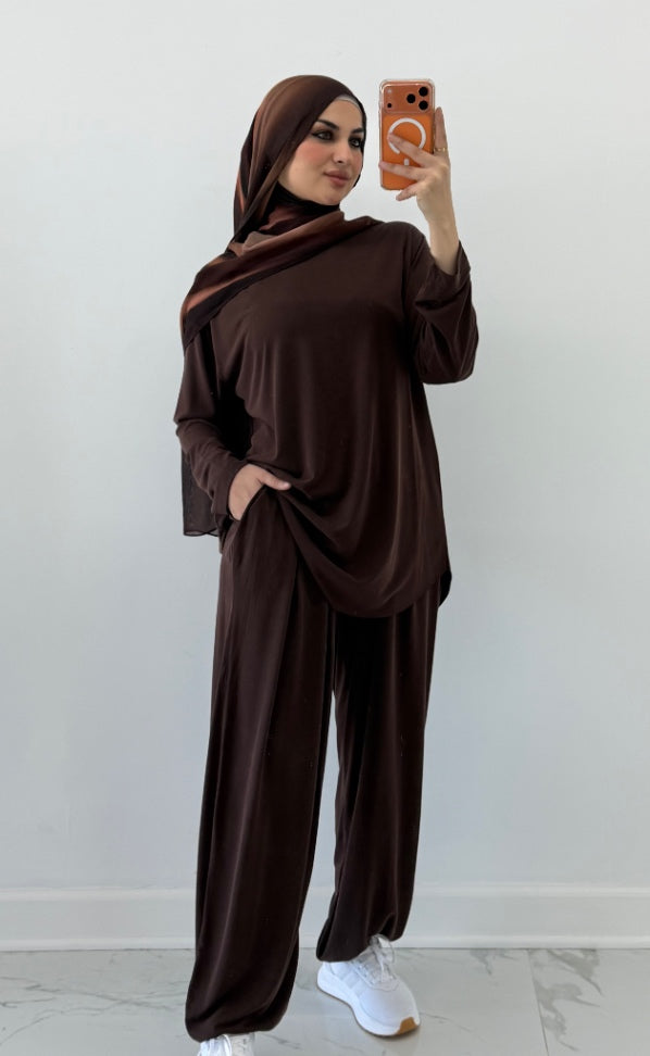 Layal Comfort Set Brown