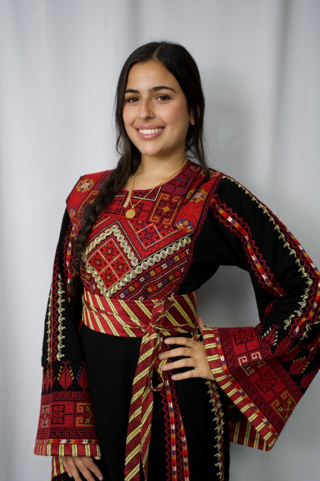 Layali Thobe Black