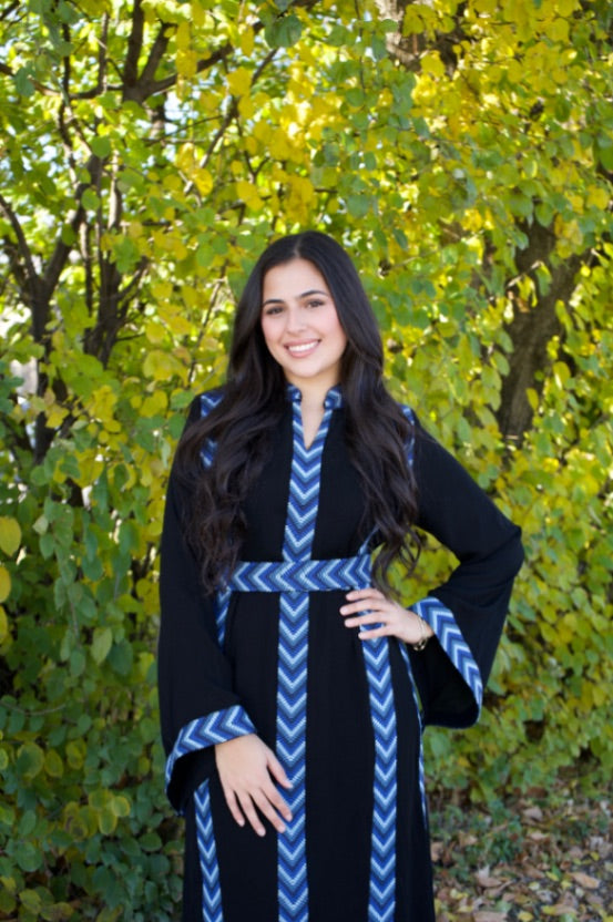 Areej Blue Thobe Navy