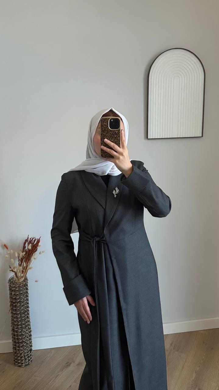 Luna Structured Trench Green