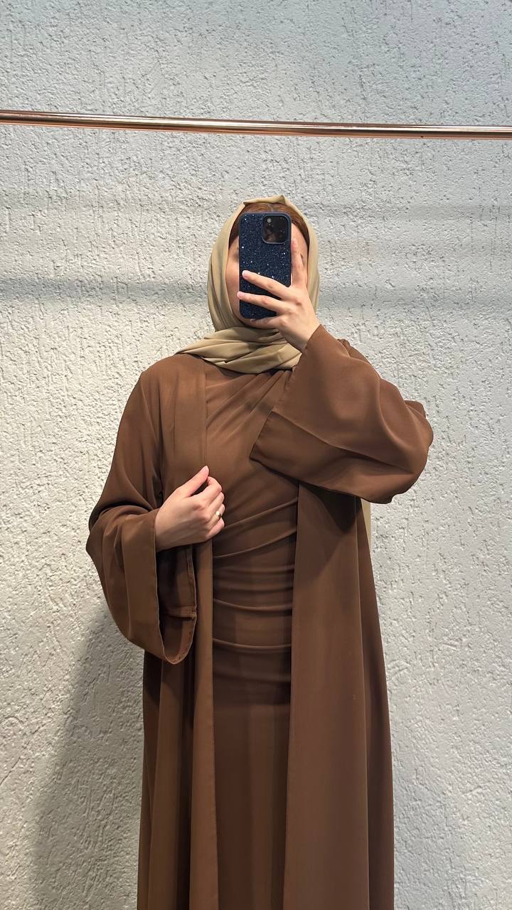 Nayla Abaya  Brown
