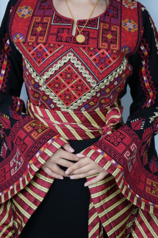 Layali Thobe Black