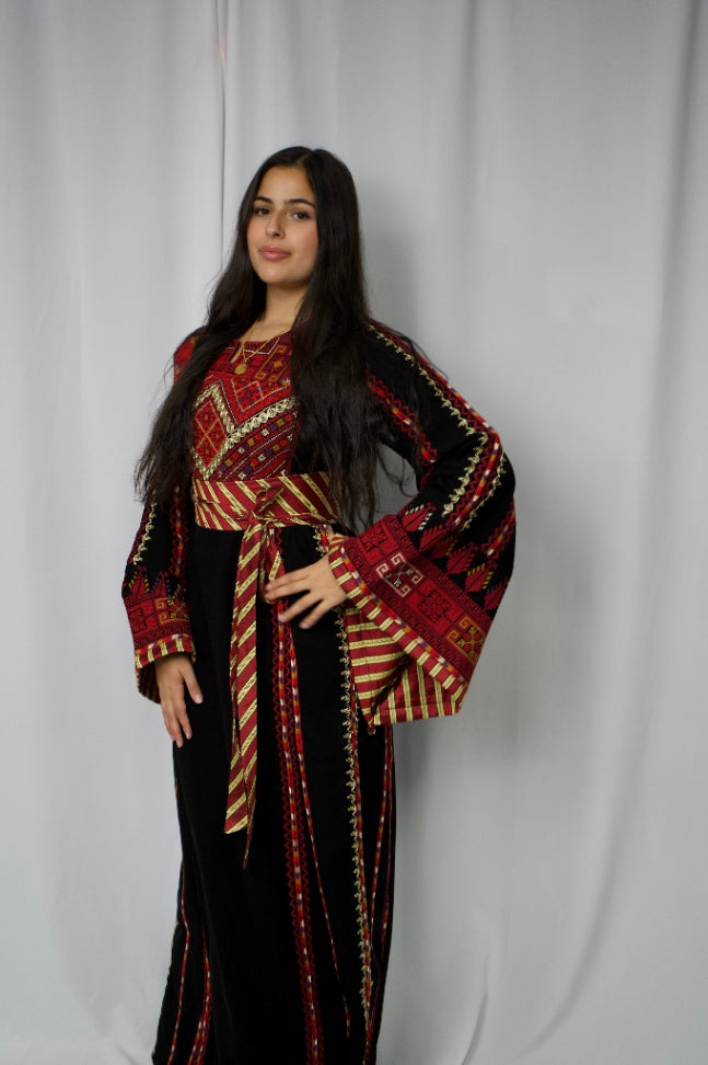 Layali Thobe Black