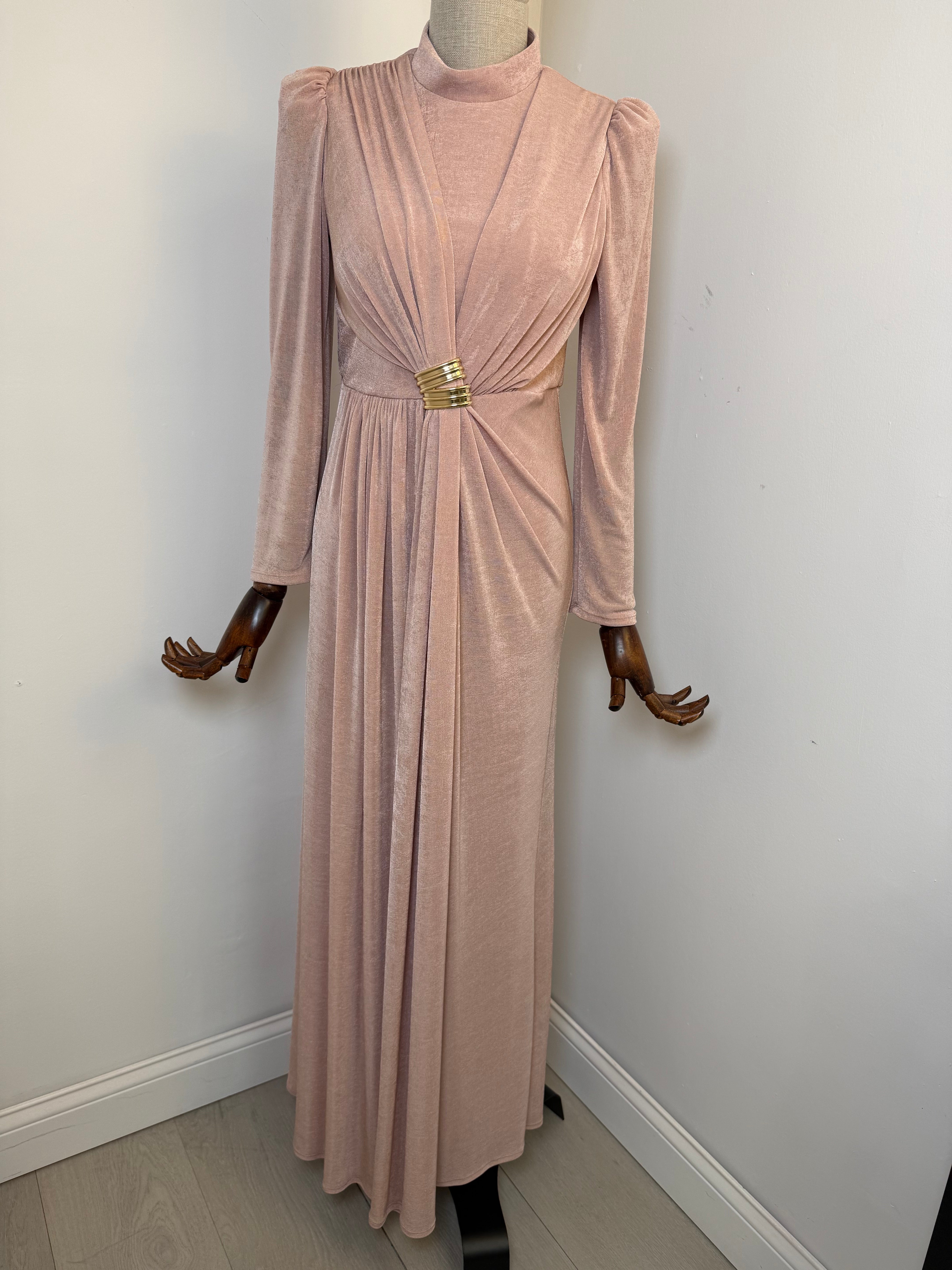The Nour Maxi Gown - Camel