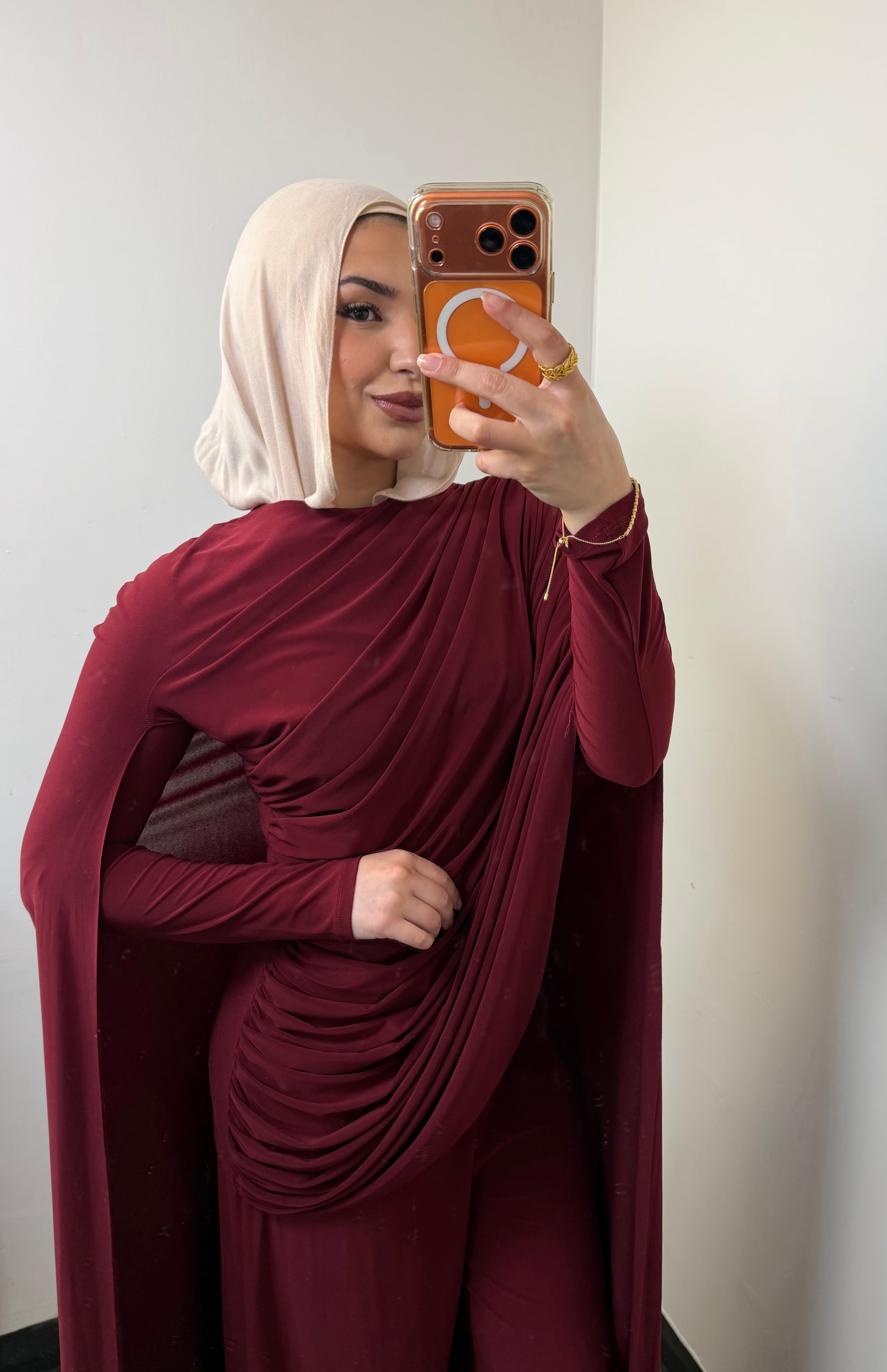 Draped Cape Co-ord Set